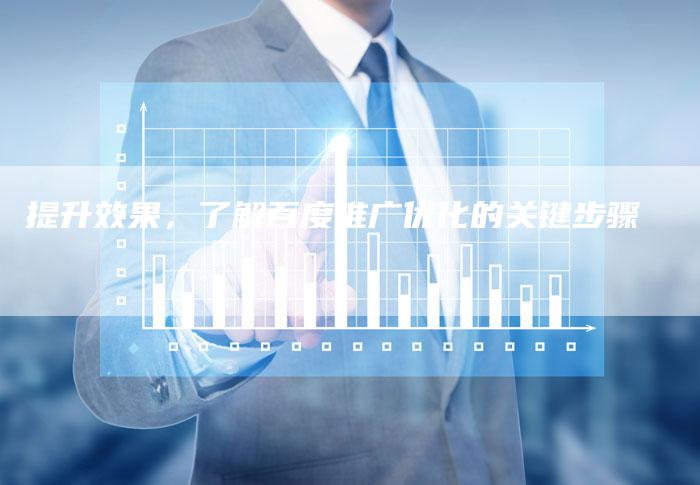 提升效果，了解百度推广优化的关键步骤