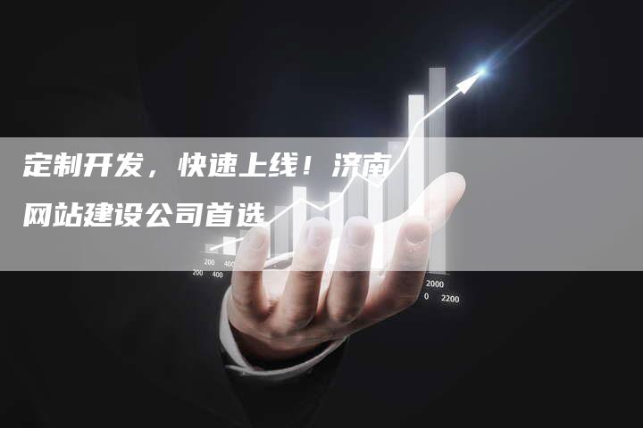 定制开发，快速上线！济南网站建设公司首选