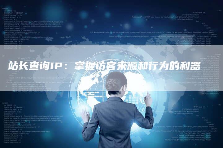 站长查询IP：掌握访客来源和行为的利器