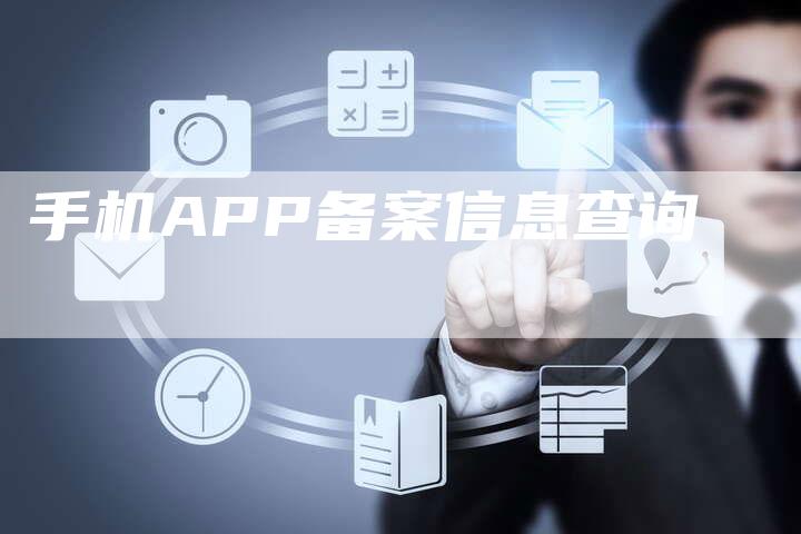 手机APP备案信息查询