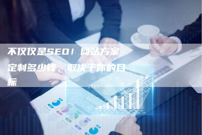 不仅仅是SEO！网站方案定制多少钱，取决于你的目标