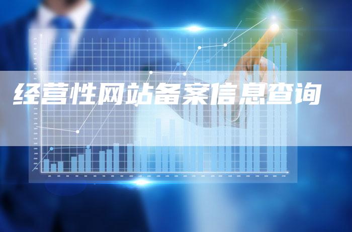 经营性网站备案信息查询