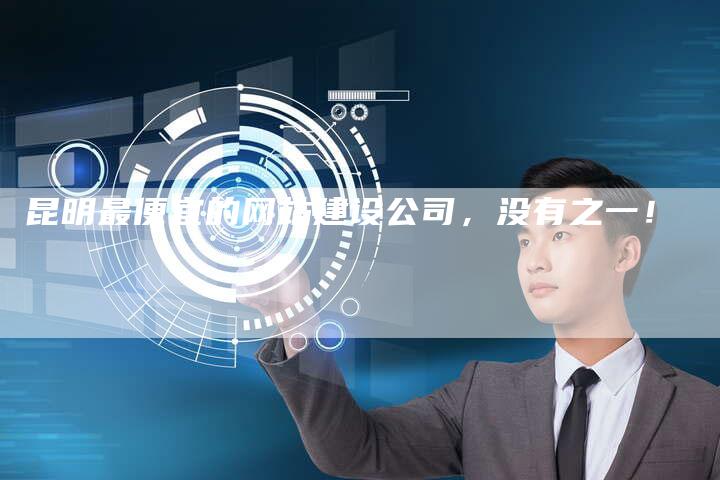 昆明最便宜的网站建设公司，没有之一！